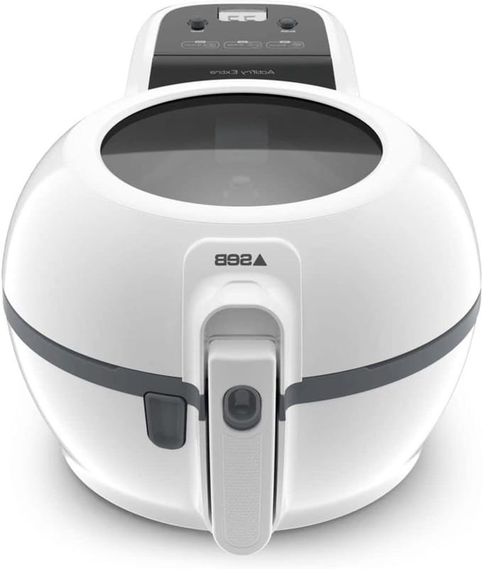 Hetelucht Friteuse - Airfryer Keuken - Gezond Bakken - Digitale Timer - 1.2 kg Capaciteit - Wit