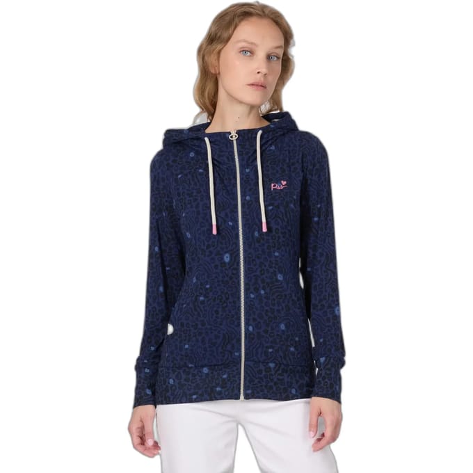 Capuchon met rits voor dames Ragwear Paya Print