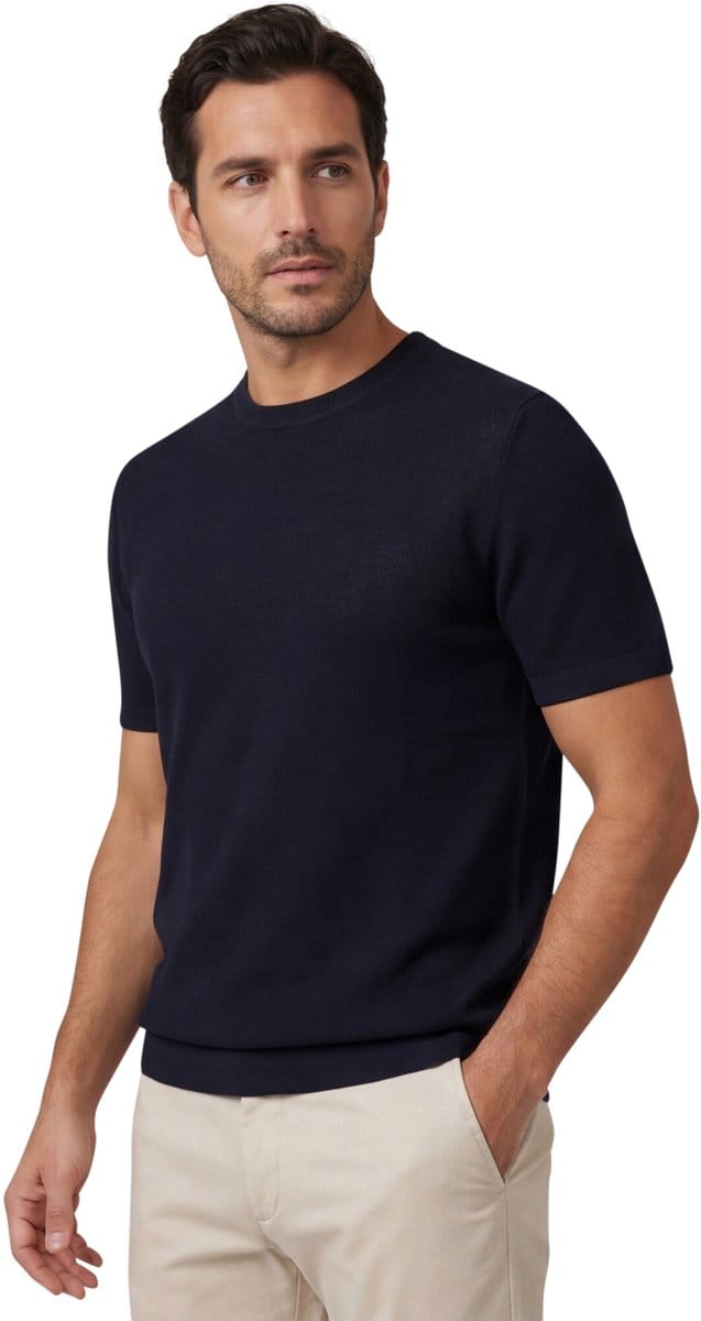 Gentiluomo t-shirt donkerblauw
