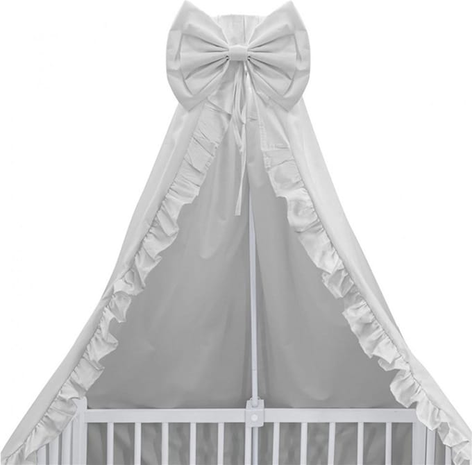 Babybam Hemeltje Ruffle Lichtgrijs