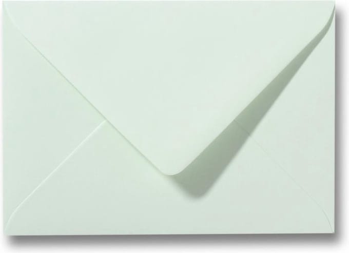 Envelop 12 x 18 Lichtgroen, 60 stuks
