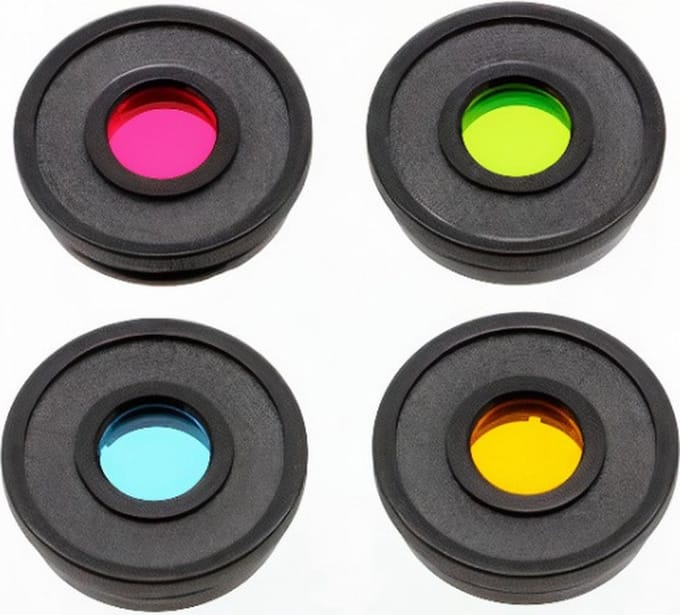 Bresser Kleurenfilterset 50 Mm 1,25 Inch 4 Stuks