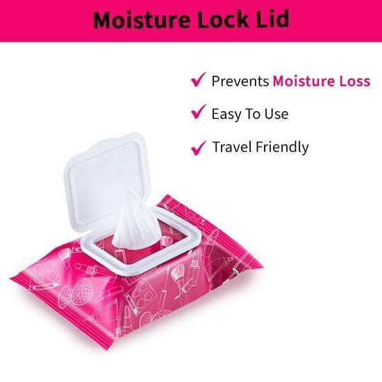 Nykaa Make-up Remover Doekjes pink