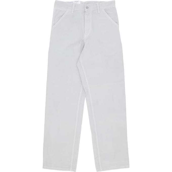 Lange herenbroek met enkele knie Sonic Silver Garment Dyed