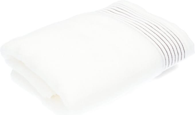 Lasa Home | Badhanddoek Juliet Wit 50x100 cm