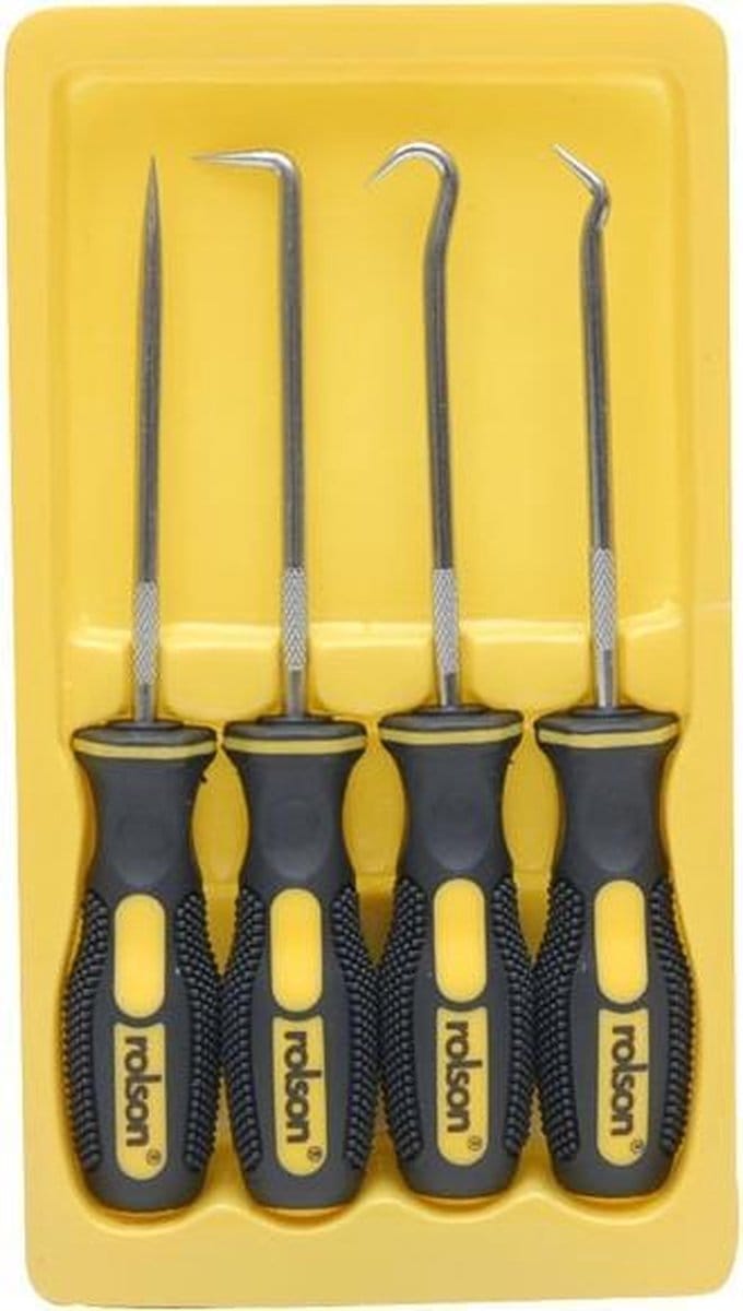 Haak en pick set 4-delig