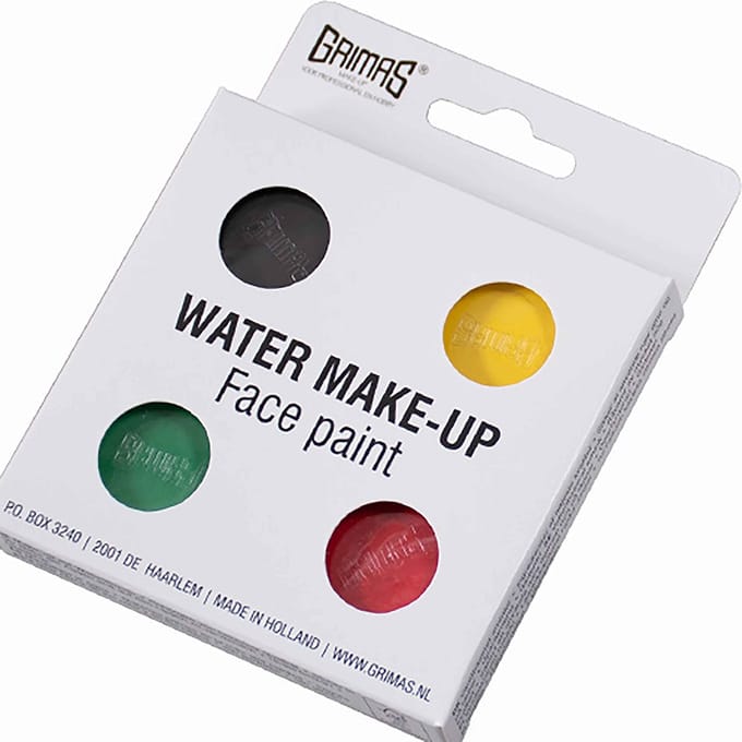 Grimas Water Make-up - 4 x 2,5 ml