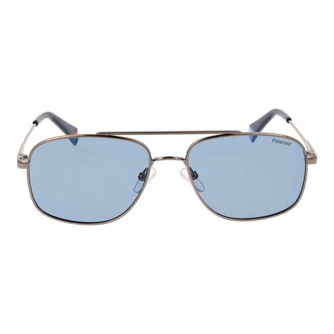 Polaroid Aviator Heren Ruthenium Blauw Gepolariseerd PLD 6235/S/X