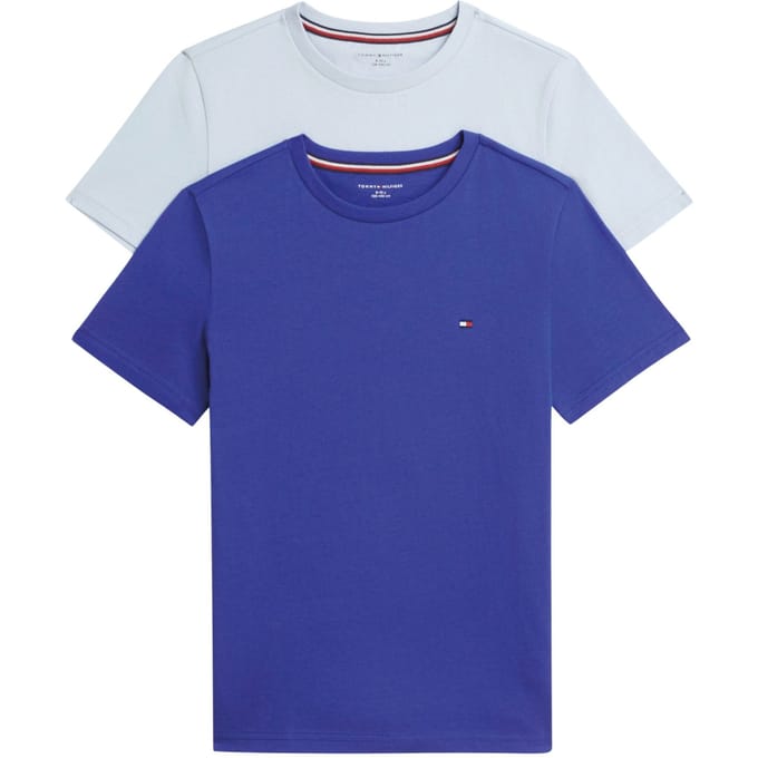 Tommy Hilfiger Cotton Crew Neck T-shirt Junior (2-pack)