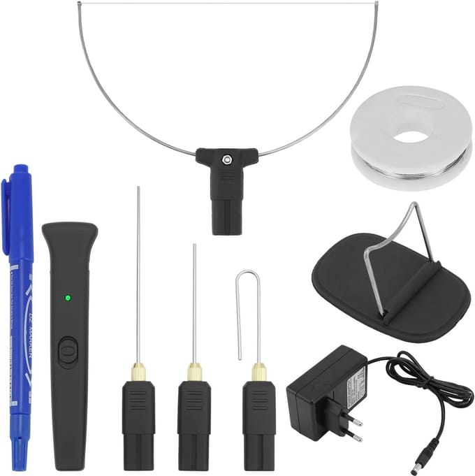 Elektrische Schuimstofsnijder 3-in-1 - Styroporsnijder met Instelbare Temperatuur voor Piepschuim