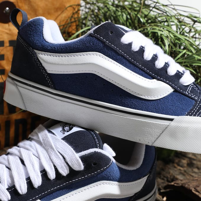 Vans Knu-Skool 'Bleu Marine Blanc Vrai' 35 brown