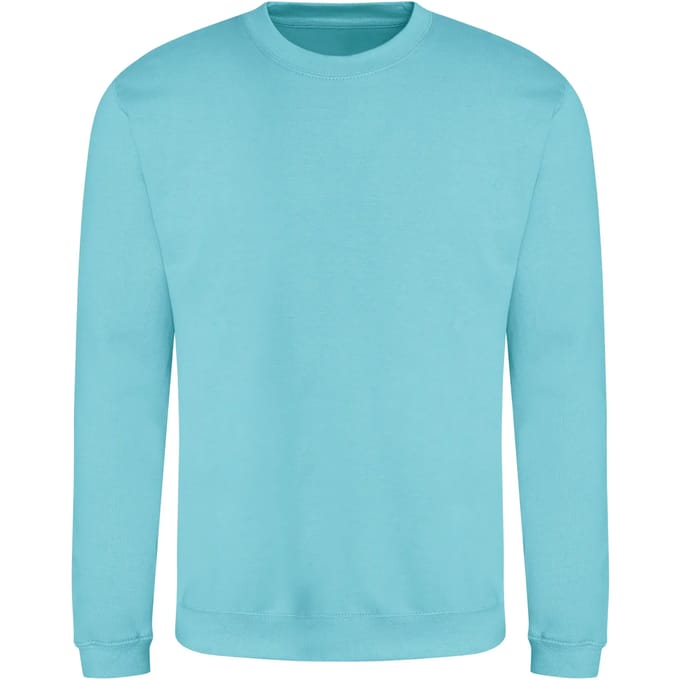 Just Hoods - AWDis Sweat - Turquoise Surf maat M