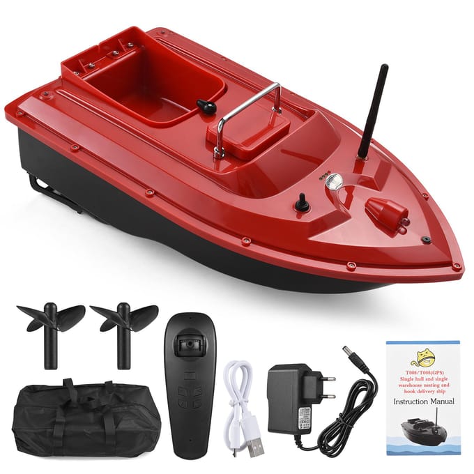RC Voerboot 500M Draadloze Afstandsbediening Visaas Boot Vissen Feeder Schip Visuitrusting 5200mAh