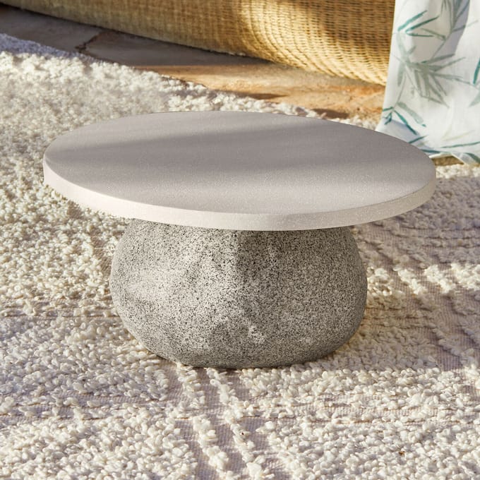 LOBERON Salontafel Orivana grijs/beige
