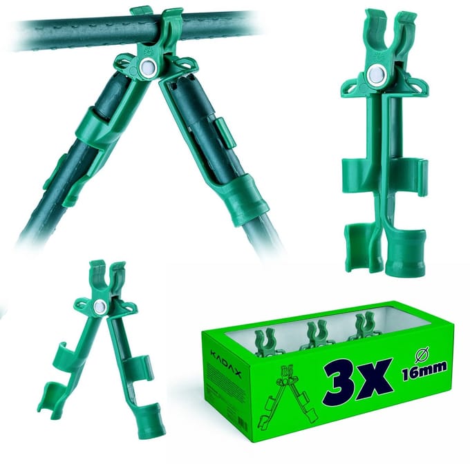 KADAX verstelbare paal topconnector