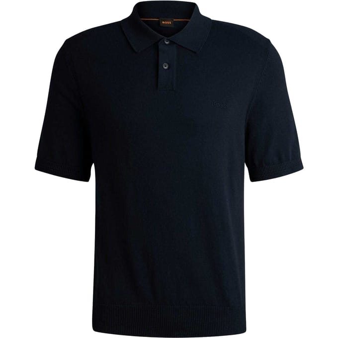 Boss Heren polo (Donkerblauw)