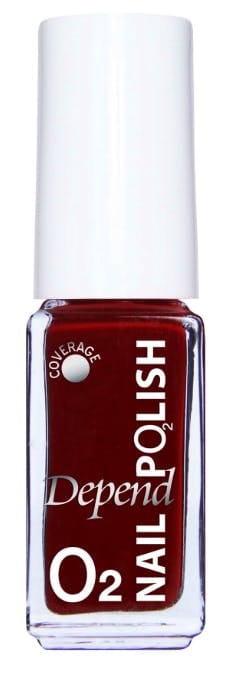 Depend Cosmetic | O2 Nail Polish | Nagellak | donker rood | nr.534 | 5ml