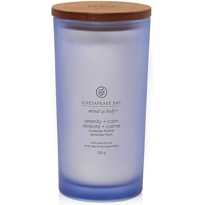 Chesapeake Bay Serenity & Calm - Lavender Thyme Grote Geurkaars - 70 branduren