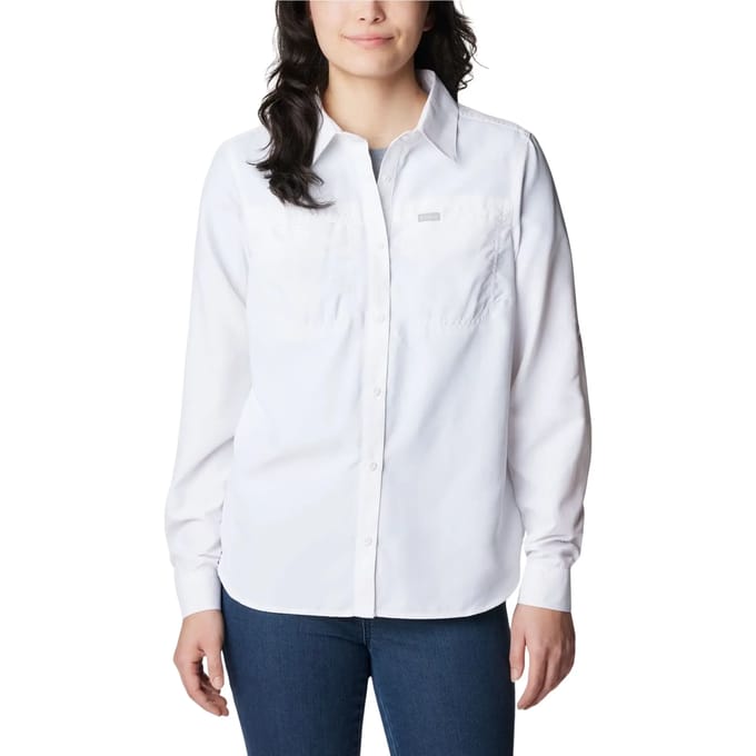 Columbia Silver Ridge 3.0 Eur LS Dames Overhemd White S