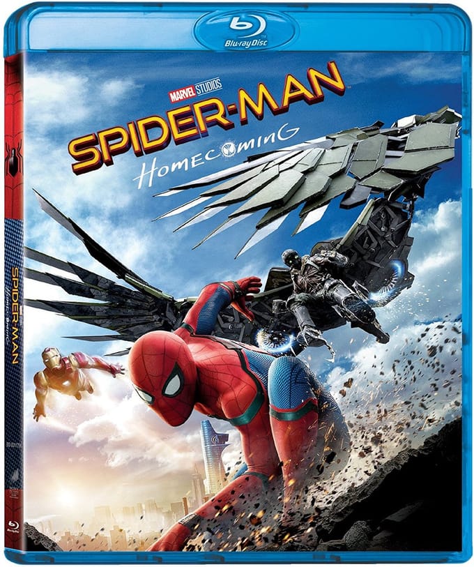 Universal Pictures Spider-Man: Homecoming Blu-ray Engels, Hindi, Italiaans