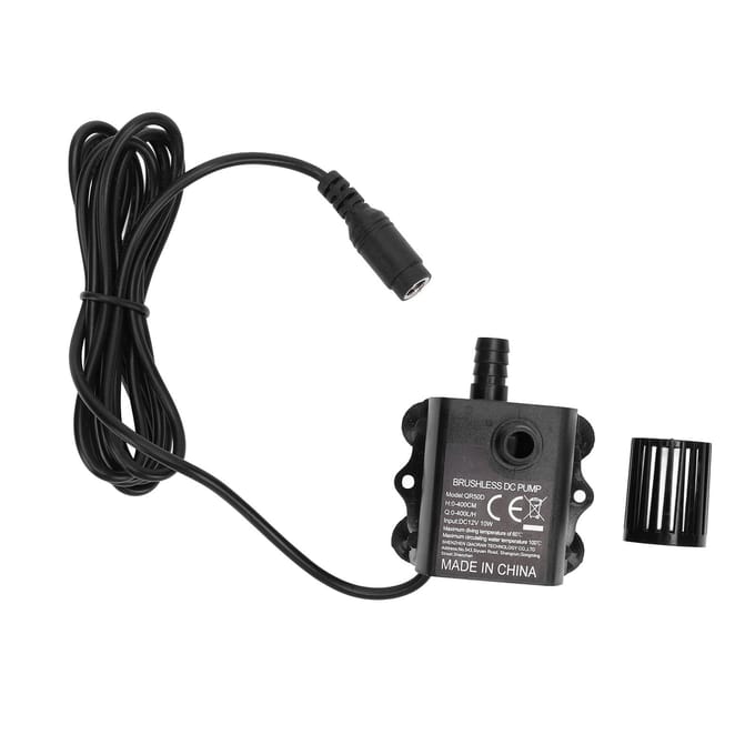 Dompelpomp DC 12V 10W 0?400L/H Borstelloze Onderwaterpomp voor Aquarium