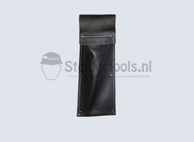 Blokwaterpashouder Zwart Leer