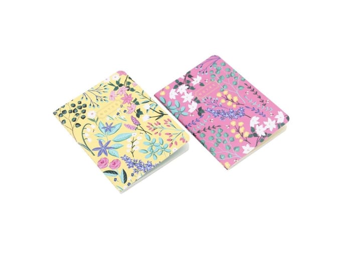 "CGB GIFTWARE Lost In Eden Honey Blossom Notebooks (Pack of 2) 14 cm x 10.5 cm x 0.5 cm (A6 Size) "