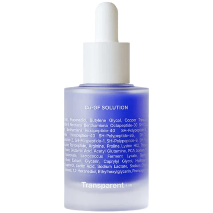 Transparent Lab - Solution Cu-GF – sérum anti-âge 30ml