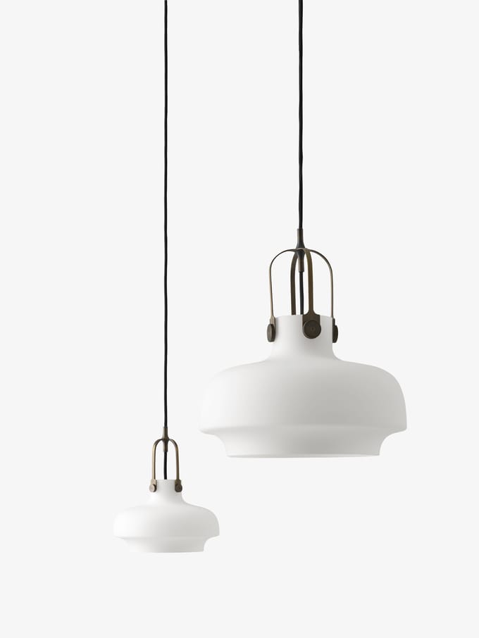 &Tradition SC6 Copenhagen Pendant - Hanglamp - opaal / messing