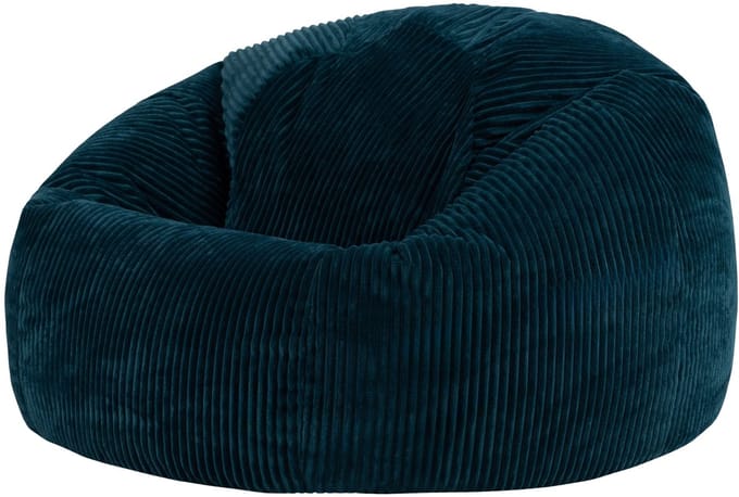 icon - Kingston XL Zitzak Fauteuil - Ribfluweel - Blauwgroen
