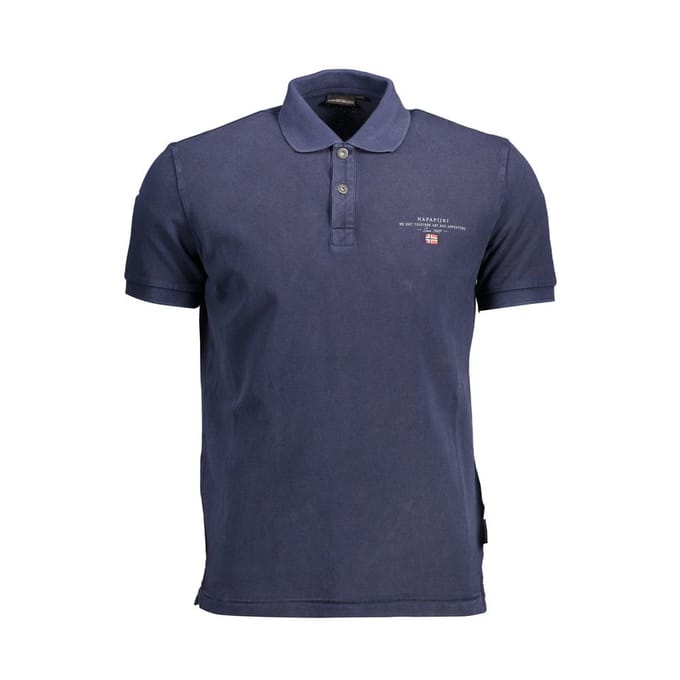 Napapijri Polo Elbas Donkerblauw (navy) Blauw - Maat S - Heren