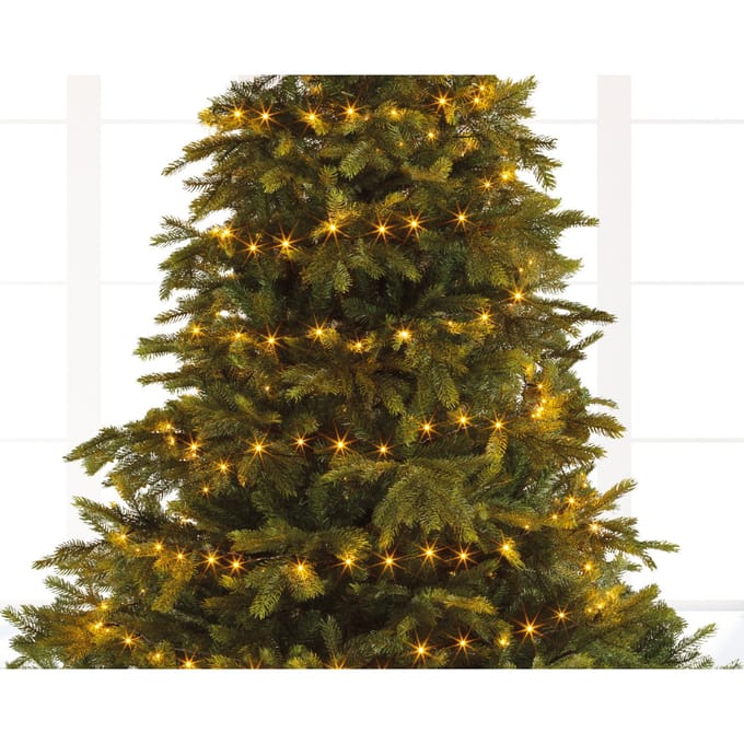 LED basic lights zwart/klassiek warm L.3600cm