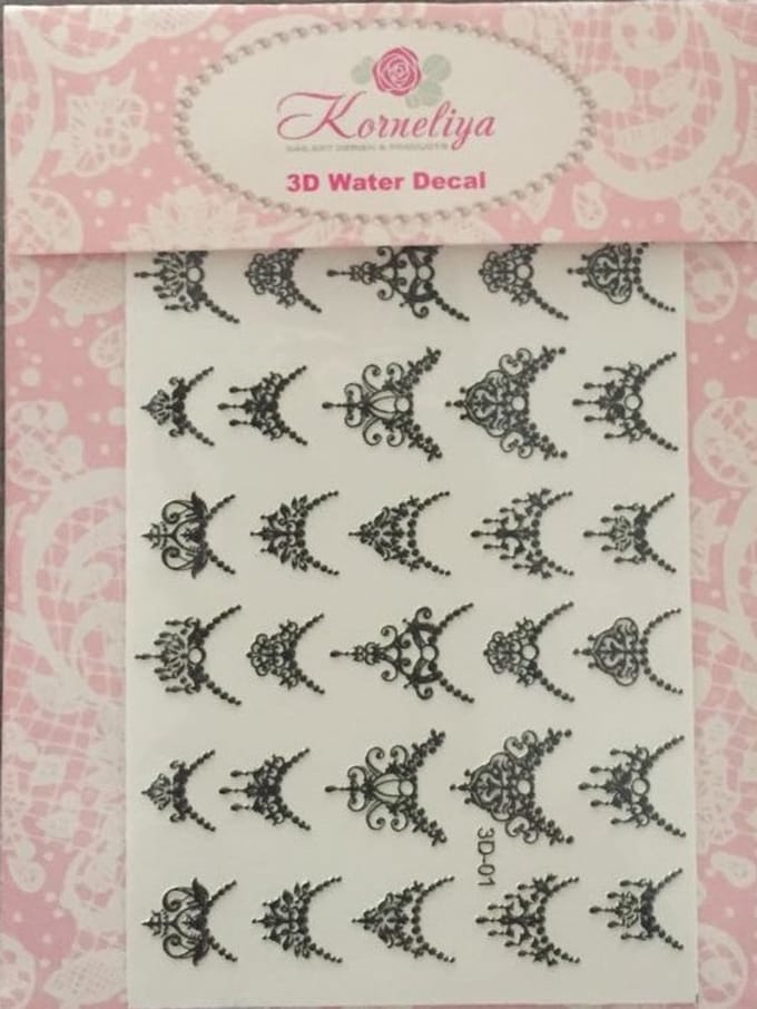 Korneliya 3D Waterdecal - 3D 001