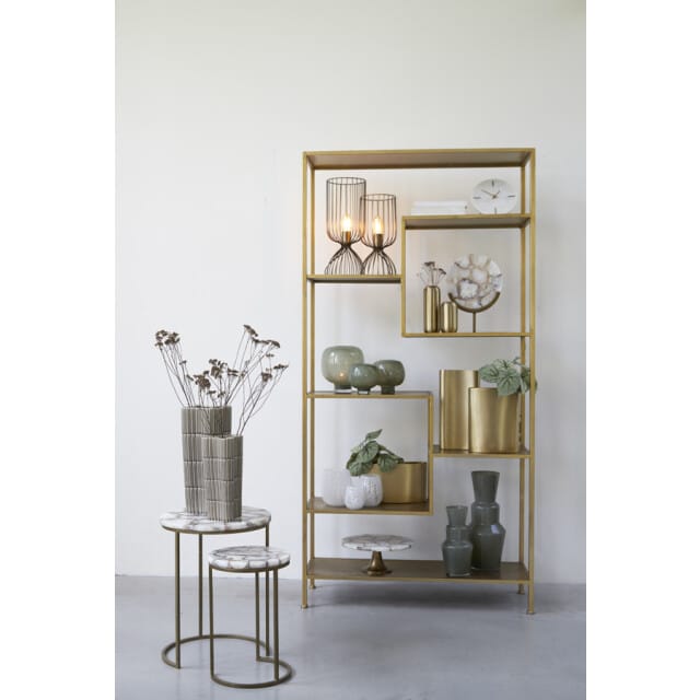 Light & Living - Ornament GOUYA - 35x12x50cm - Wit