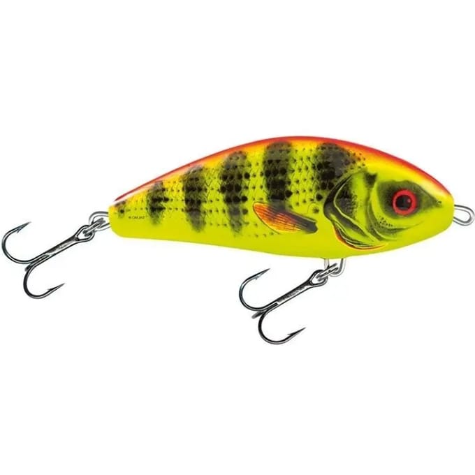 Salmo Fatso - 10 cm - bright perch - zinkend