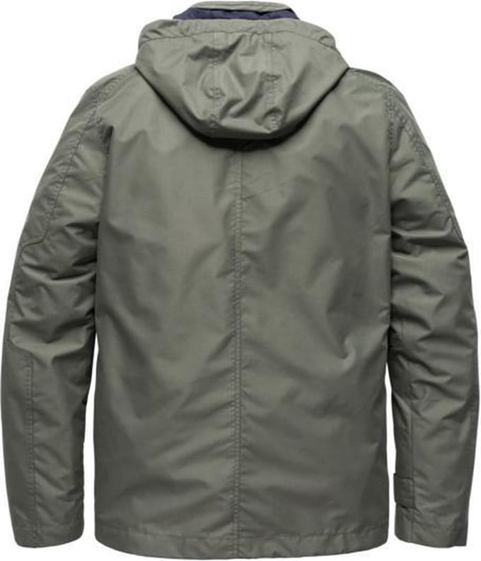 Vanguard jack groen met capuchon