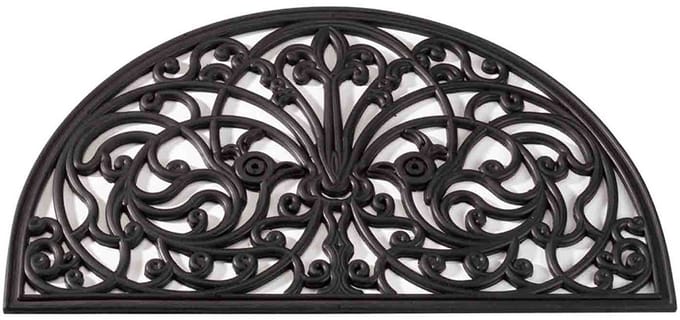 Smart Garden Products - Deurmat Halve maan - Rubber - 45 x 75 cm