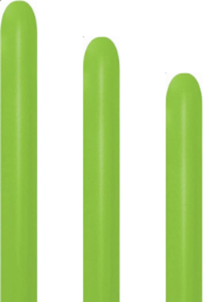 Modelleerballon Sempertex 260 Neon Green 230 - 50 stuks