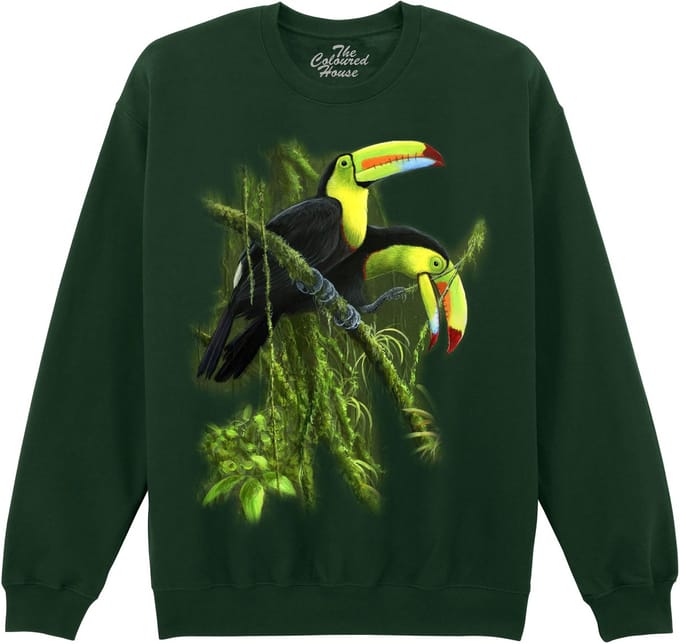 Keel Billed Toucans The Coloured House Sweater M
