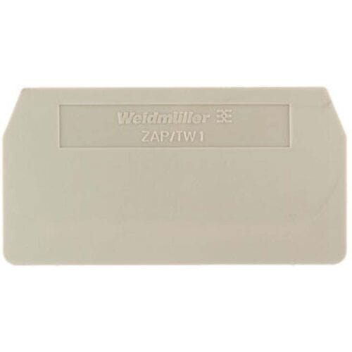Afsluitplaat Weidmüller ZAP/TW 1 1608740000-50 50 stuk(s)