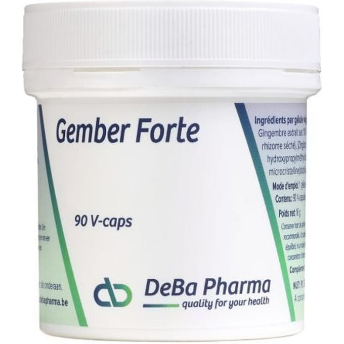 Deba Pharma Gember-forte Capsules (90 vega capsules)
