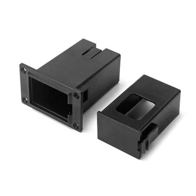 9V batterijhouder, vak voor akoestische gitaar/bas-pickup