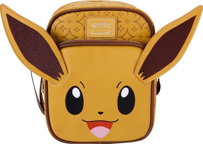 Pokémon Loungefly - Eevee Schoudertas bruin Polyurethaan - Fan merch, Gaming, Loungefly