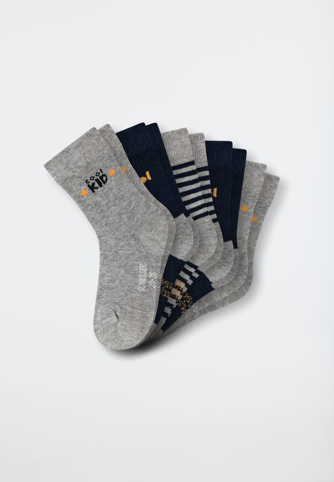 Jongenssokken, set van 5, meerkleurig - Legwear Kids 19/22