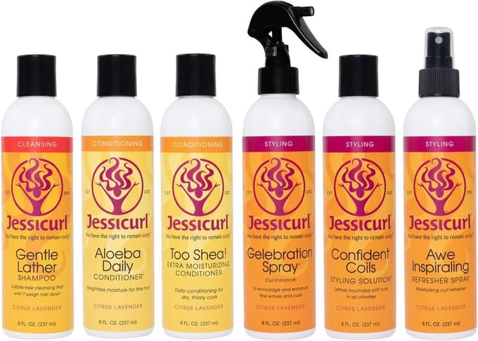 Jessicurl - Light & Luminous Collection - Citrus Lavender (fijne golven krullen)
