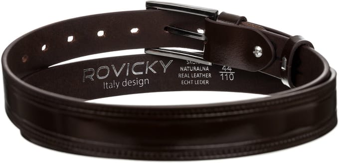 M LEDEREN RIEM WAS PLW-R-7 95 BRUIN