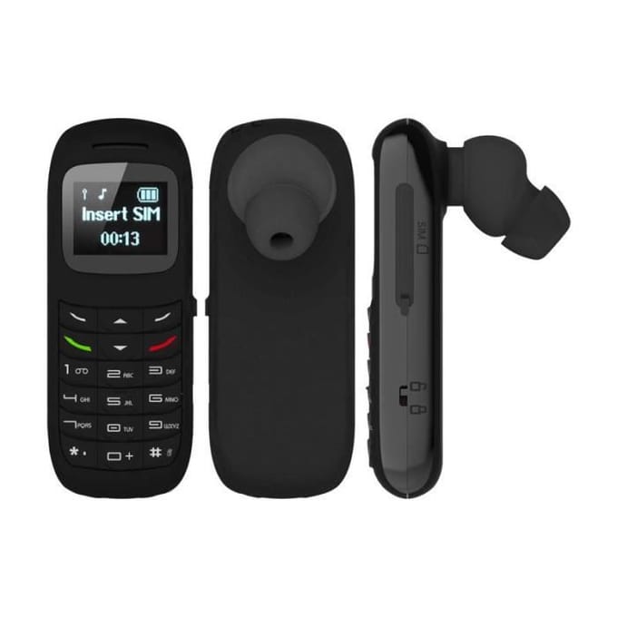 L8STAR BM70 Bluetooth Mini Mobiele Telefoons Bluetooth Dialer Draadloze Universele Headset Mobiele Telefoon Dialer Zwart