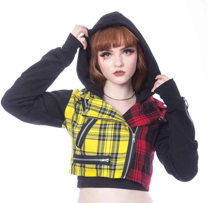 Chemical Black - VELIKA Jacket - XXL - Rood/Geel