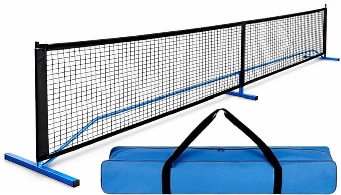 Pickleball Net Heavy Blauw Incl. Opbergtas