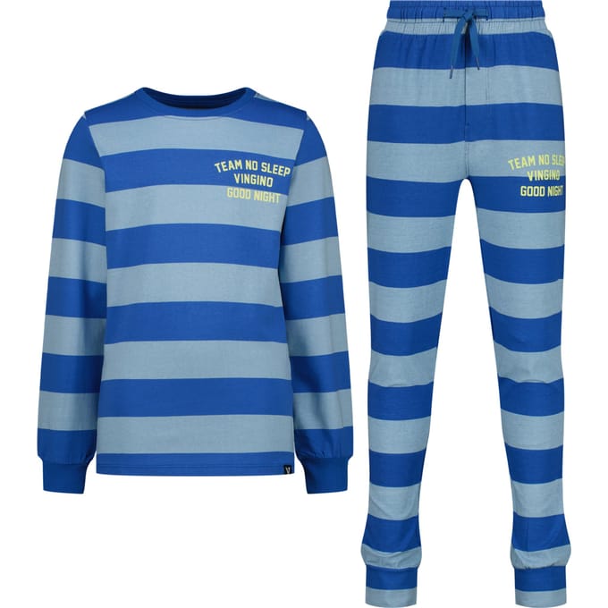 Vingino Boys Wope Pyjama Dusk Blue Größe: M | Nachtwäsche Outlet | kids | Blau